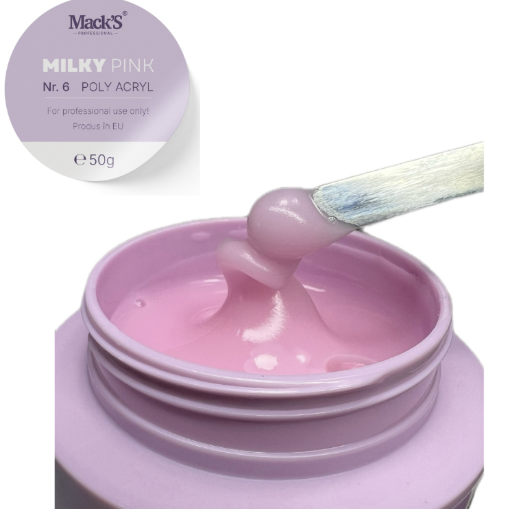 Mack's professional Polyacryl 06 Milky Pink