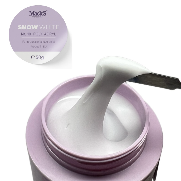 Mack's professional Polyacryl 10 Snow White