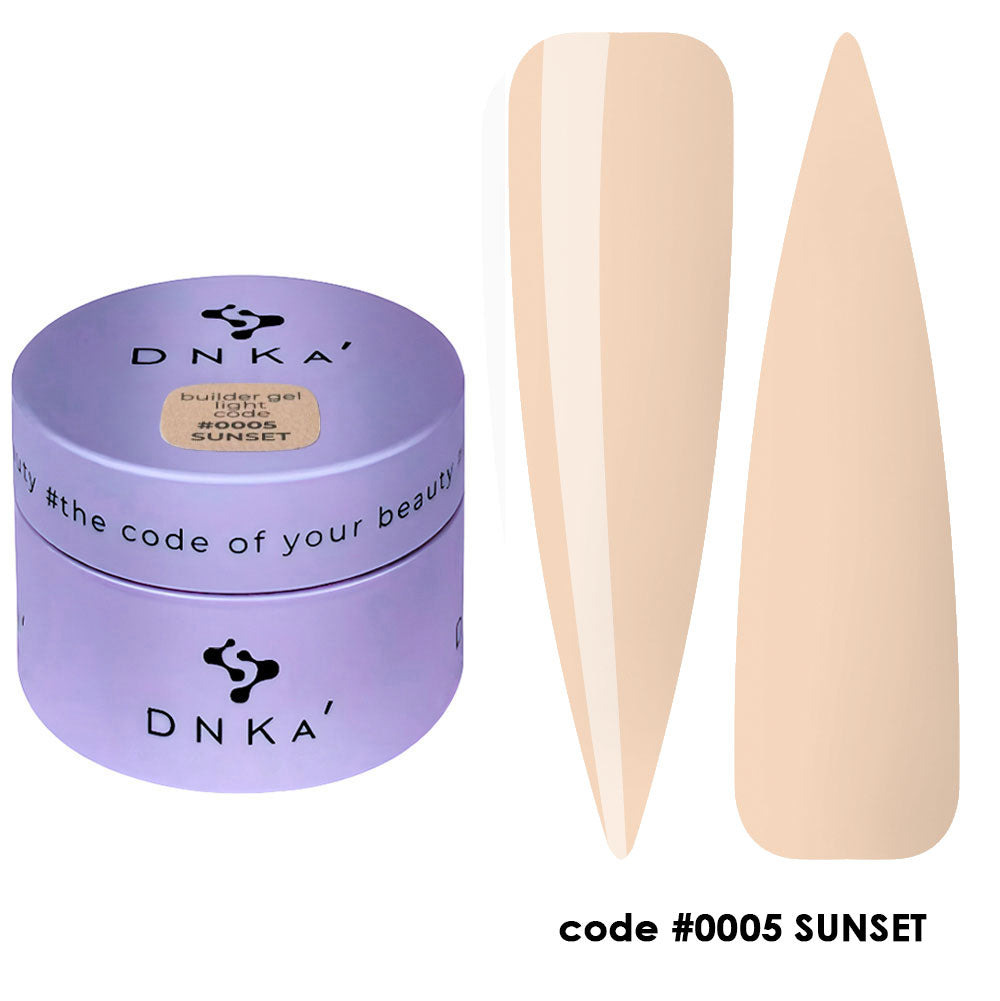 DNKa' Builder Gel Light #0005 Sunset