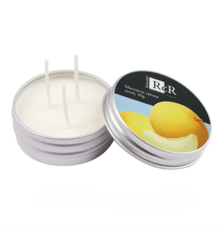 Richcolor candela per massaggio profumo melone
