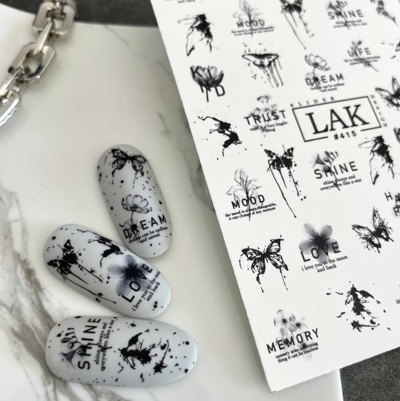 LAK Water Decals #415