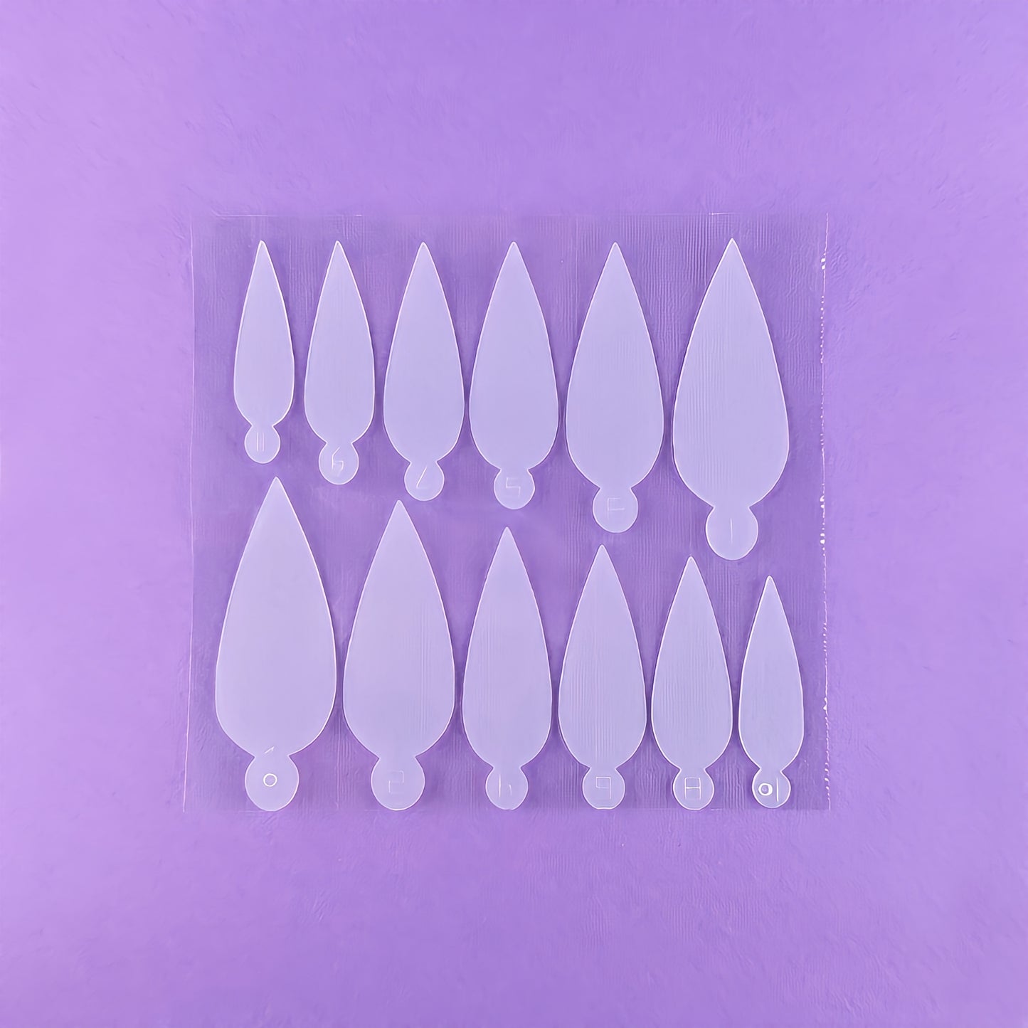 DNKA Nail Molds 0001 36 pezzi