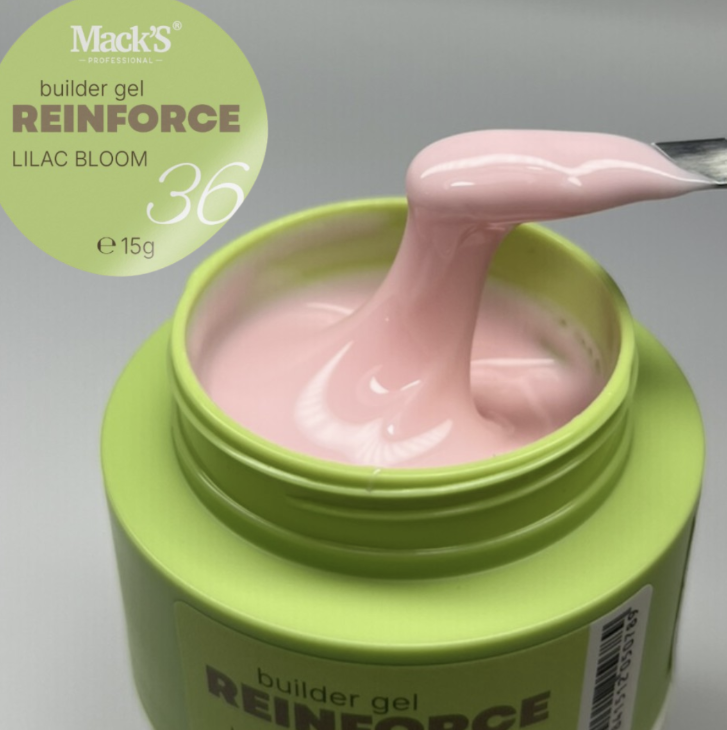 Mack's Professional Reinforce Builder Gel 26 Lilac Bloom