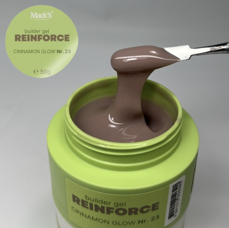 Mack's Professional Reinforce Builder Gel 23 Cinnamon Glow