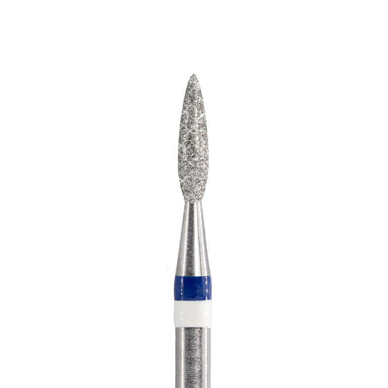 Blue flame diamond cutter tip with pointed 023 ceramic beads