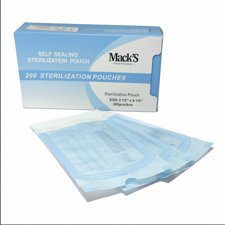Macks Professional Buste di sterilizzazione autoadesivi 200pz