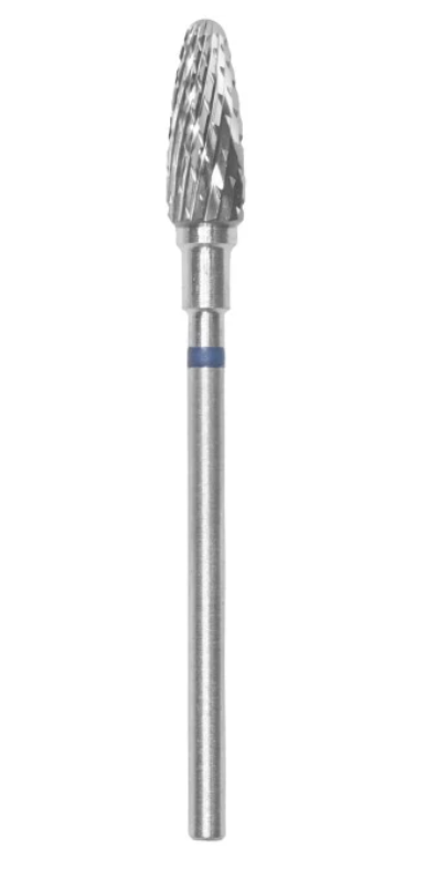 Staleks carbide drill bit Conical blue 5 mm