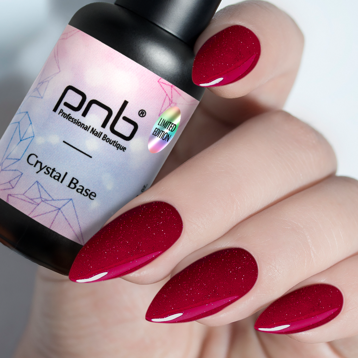 PNB UV/LED Crystal Base Cabernet