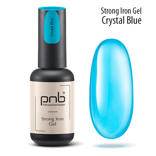 PNB UV/LED Strong Iron Gel Crystal Blue