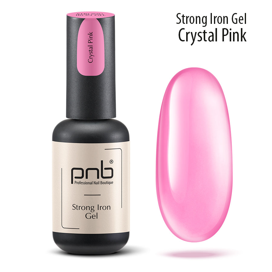 PNB UV/LED Strong Iron Gel Crystal Pink