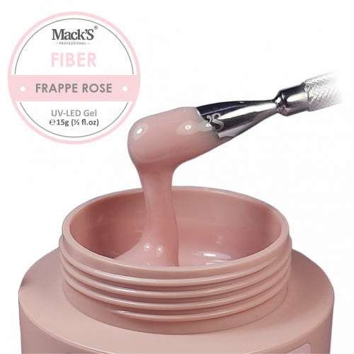 Mack's Fiber Gel Frappe Rose