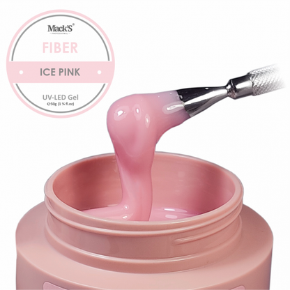 Mack's Fiber gel Ice Pink