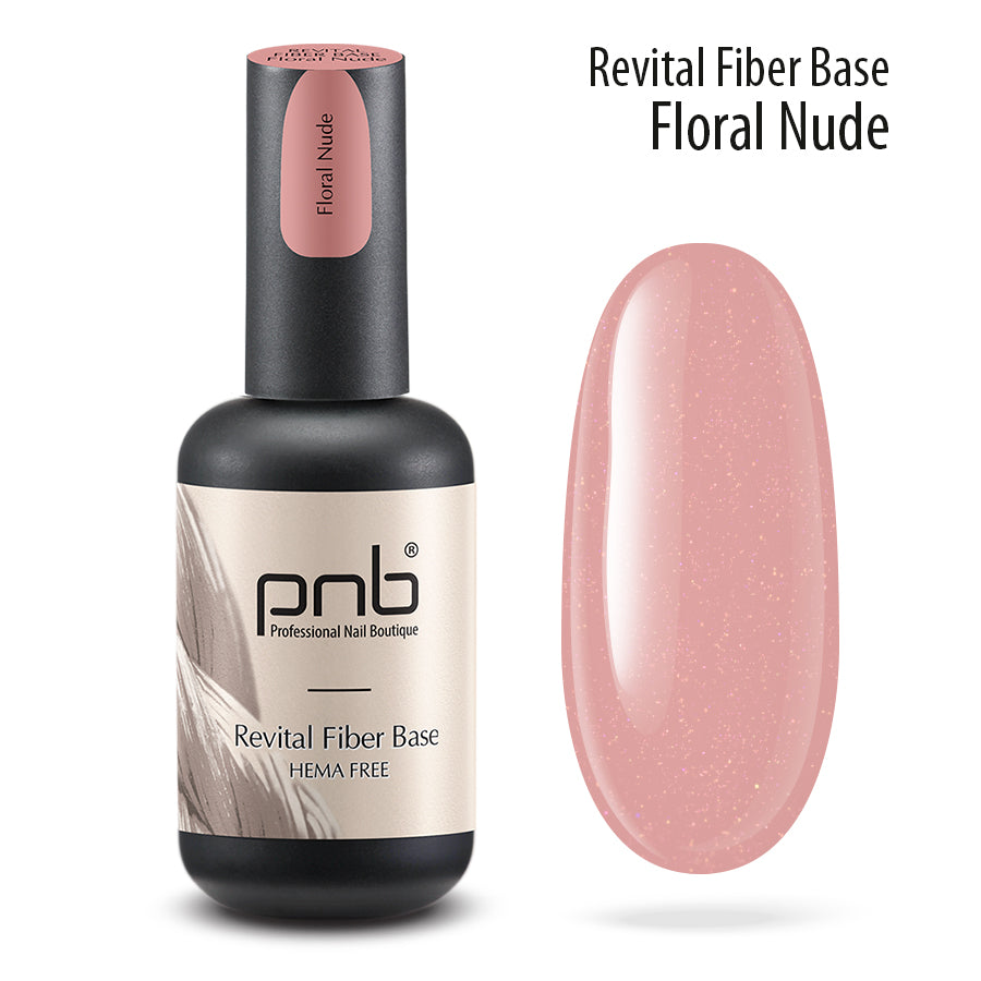 PNB UV/LED Revital Fiber Base Floral Nude hema free