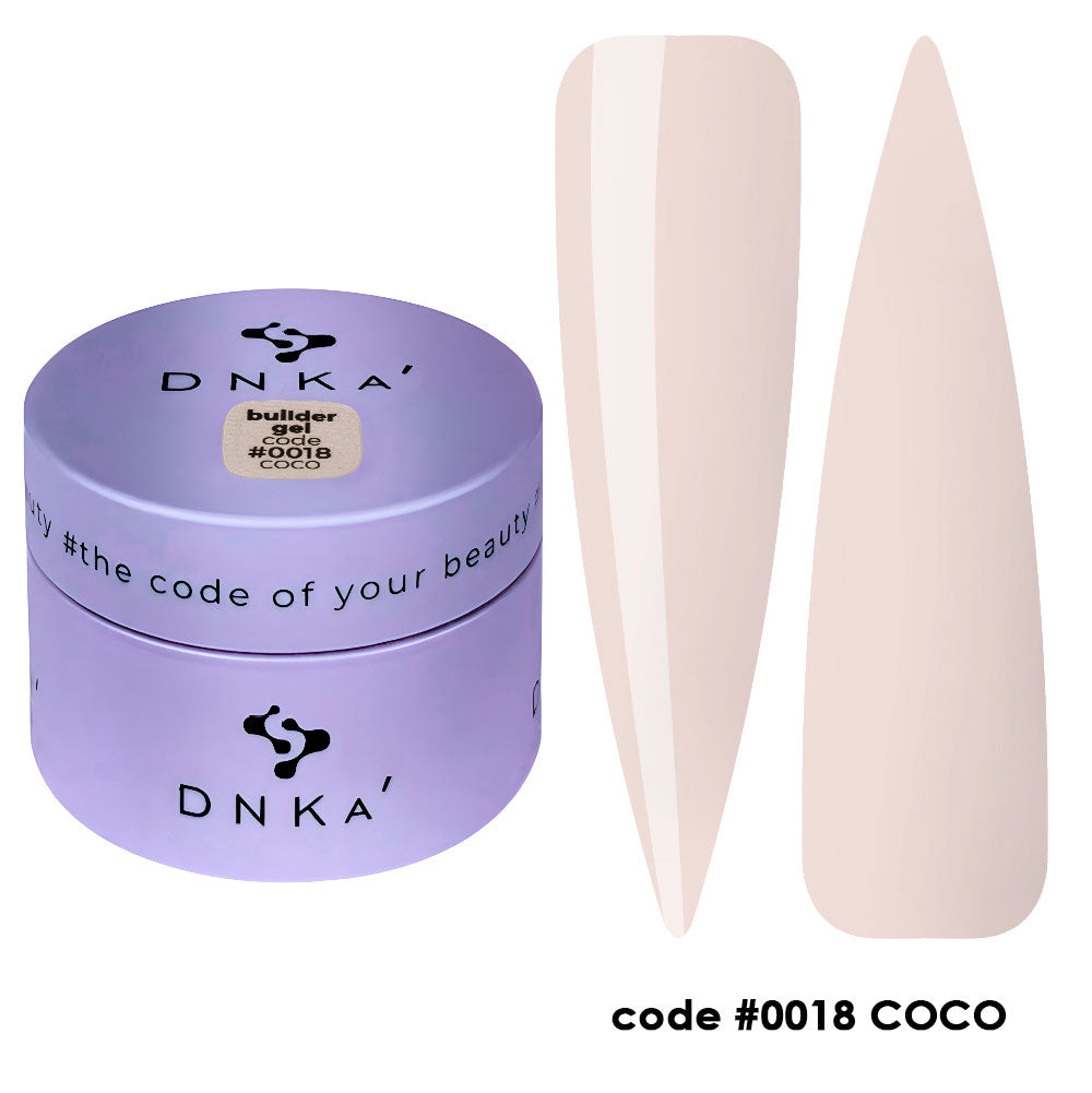 DNKA' Builder gel #0018 Coco