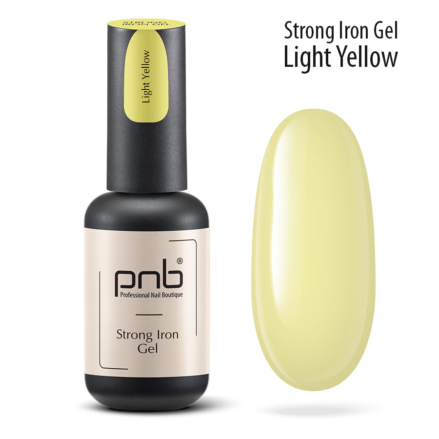 PNB UV/LED Strong Iron Gel Light Yellow