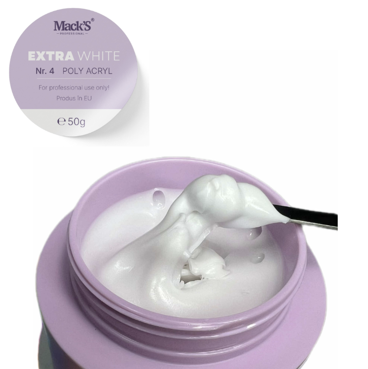 Mack's professional Polyacryl 04 Extra White