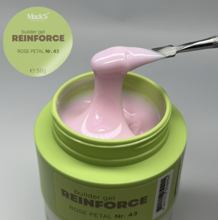 Mack's Professional Reinforce Builder Gel 43 Rose Petal