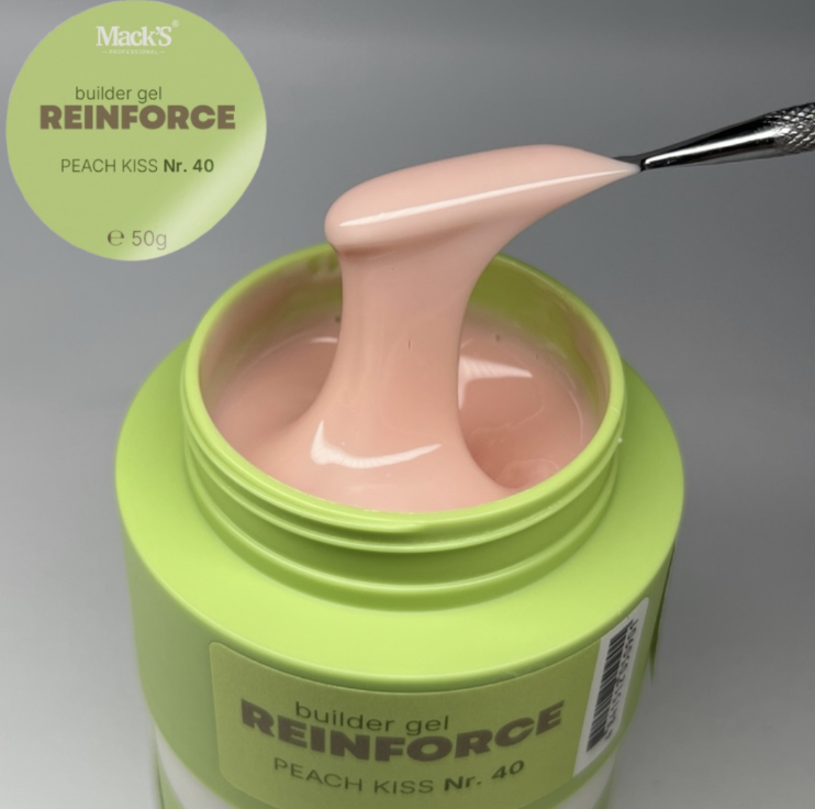 Mack's Professional Reinforce Builder Gel 40 Peach Kiss
