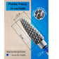 Punte fresa in carbide 31235 tacca blu