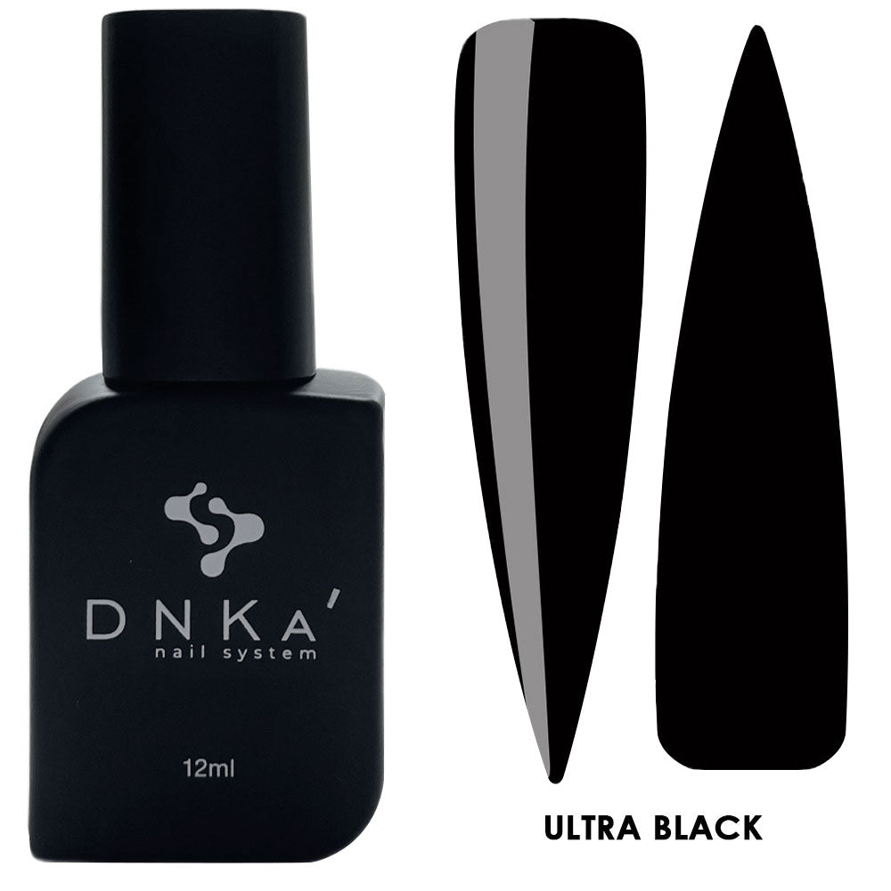 DNKa Nagellack-Gel Ultra Black