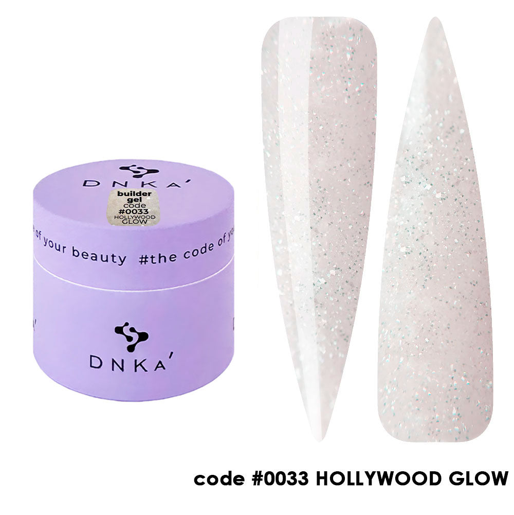 DNKa Builder Gel HOLLYWOOD GLOW 0033
