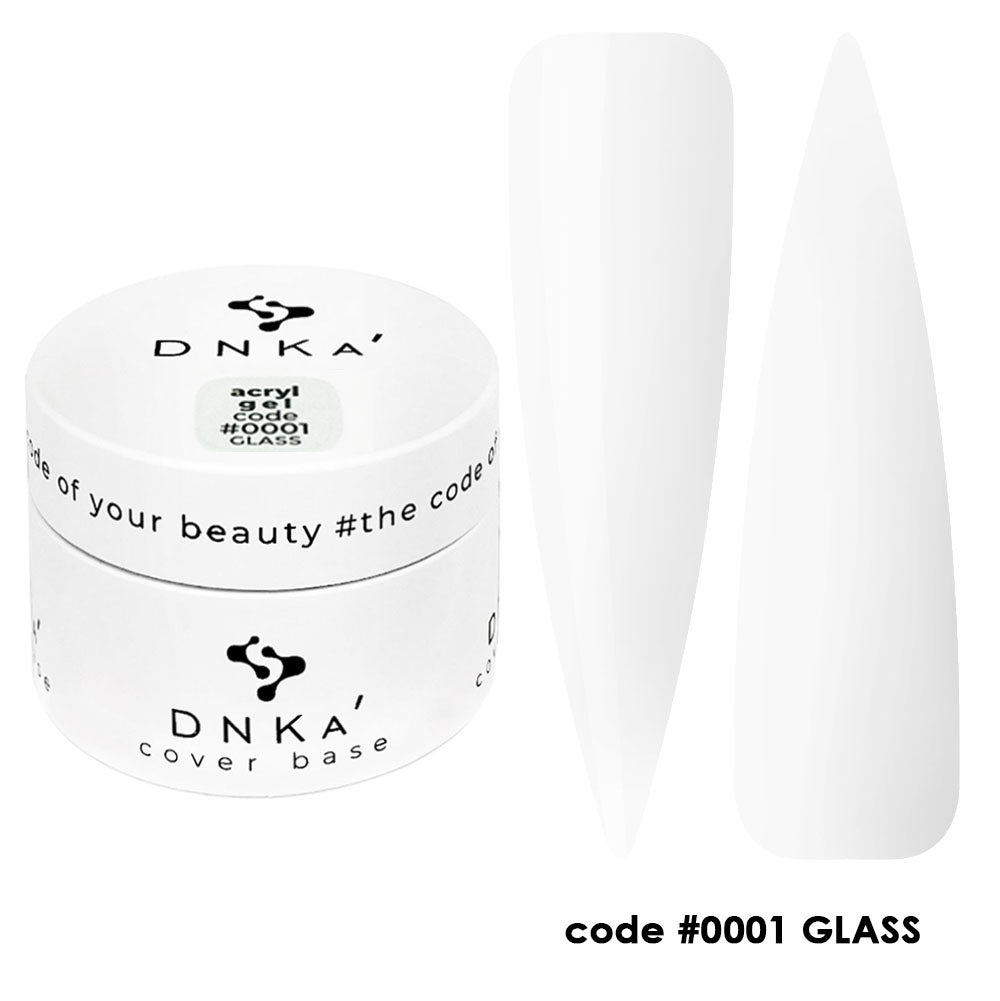 DNKA' UV/LED Acrygel #0001 Glass