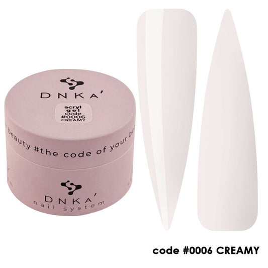 DNKA' UV/LED Acrygel #0006 Creamy