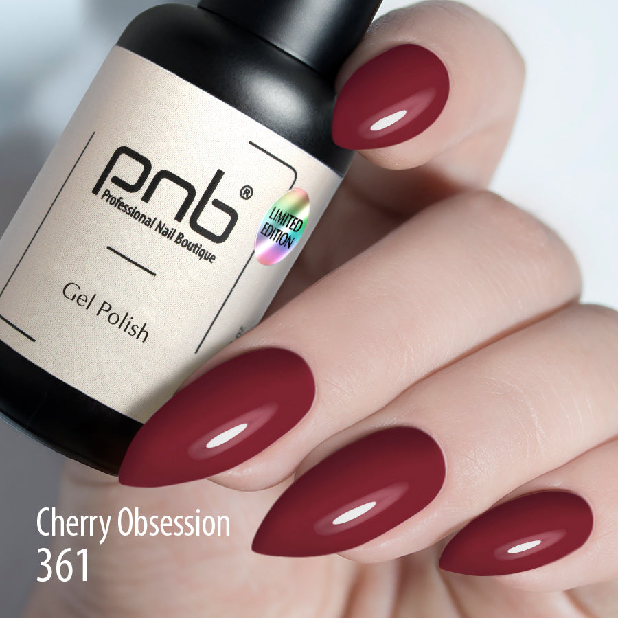 PNB UV/LED Polish gel 361 Cherry Obsession