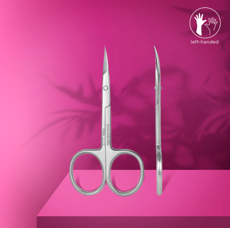 Staleks Professional Cuticle Scissors for Left-handed EXPERT 11 TYPE 1