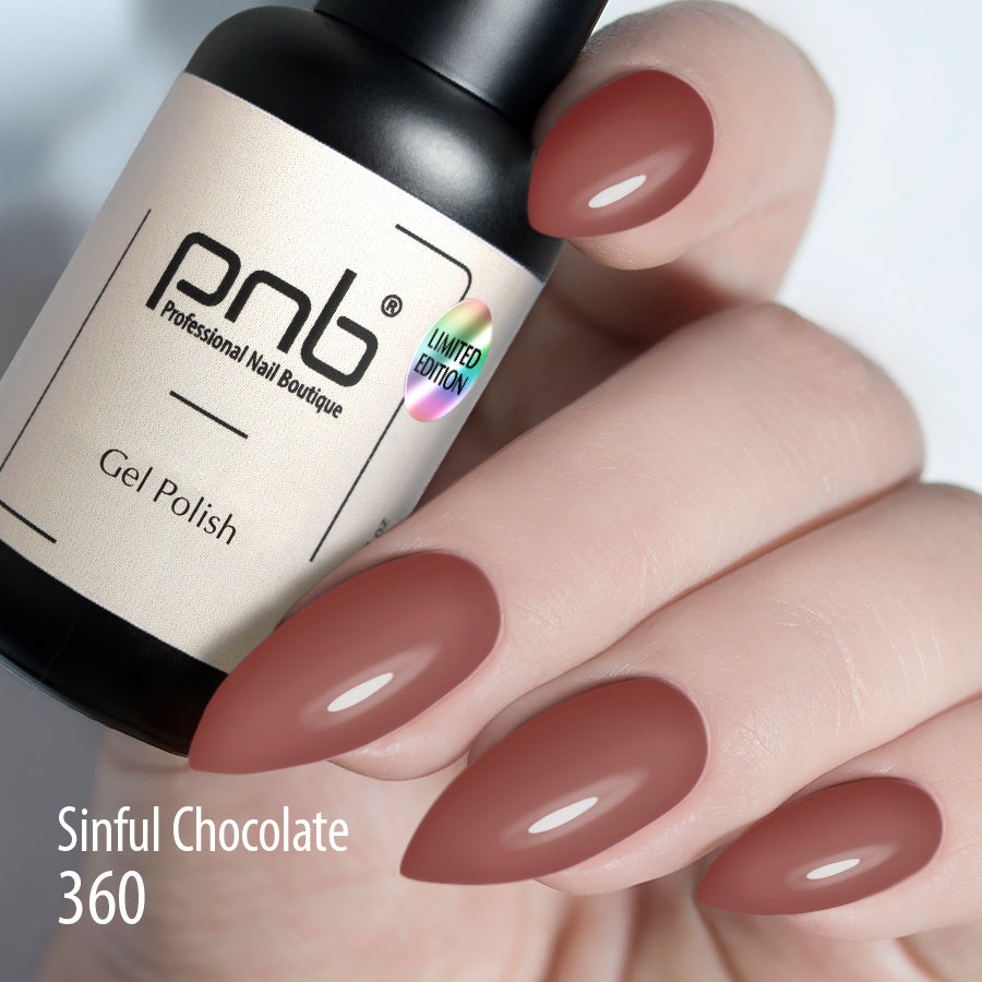 PNB UV/LED Polish gel 360 Sinful Chocolate