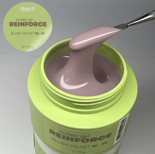 Mack's Professional Reinforce Builder Gel 39 Blush Velvet