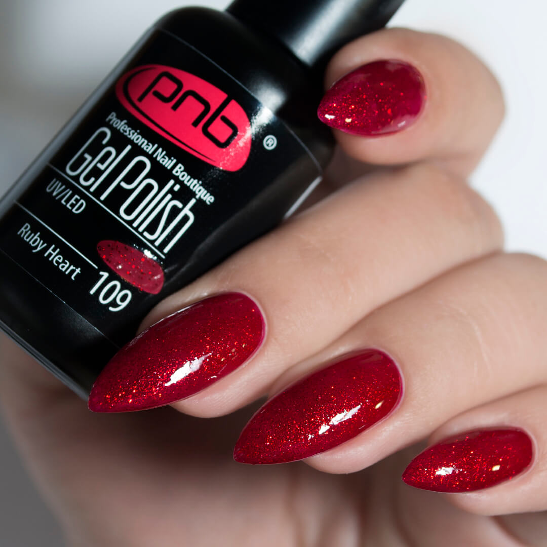 PNB UV/LED Polish Gel 109 Ruby Heart