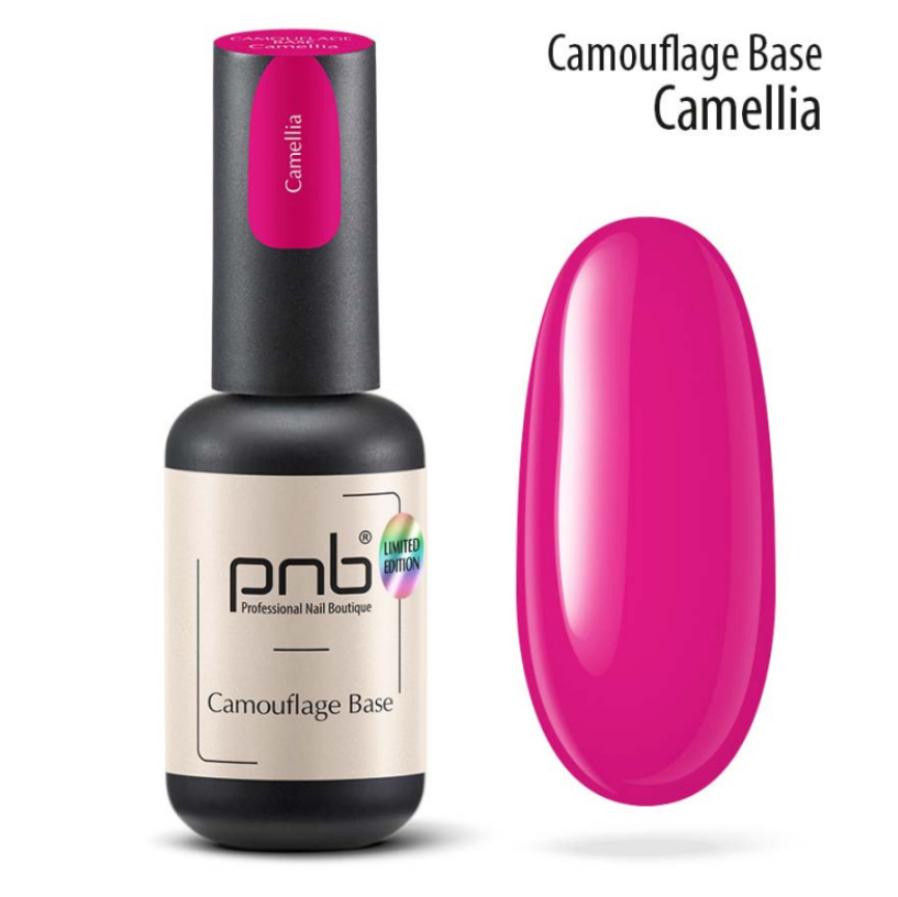 PNB UV/LED Camouflage Rubber Base Camellia