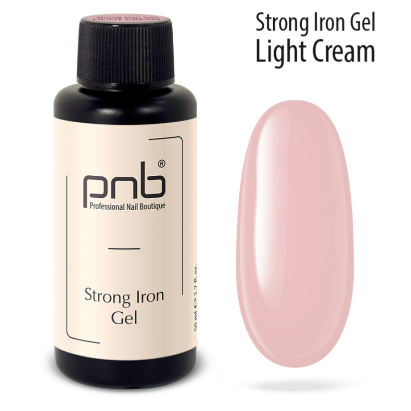 PNB UV/LED Strong Iron Gel Light Cream 50ml