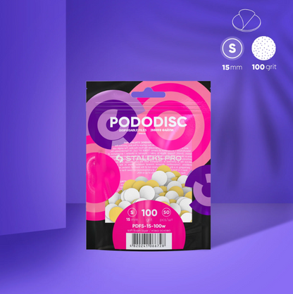 STALEKS Replacement Stickers on Soft Base for Pododisco S (50 Pcs)