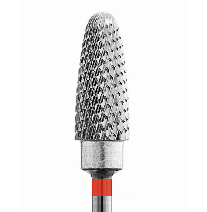 Punte fresa in carbide 21236 tacca rossa