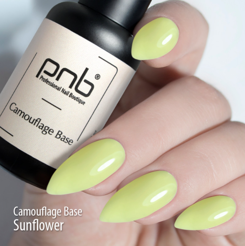 PNB UV/LED Camouflage Rubber Base Sunflower