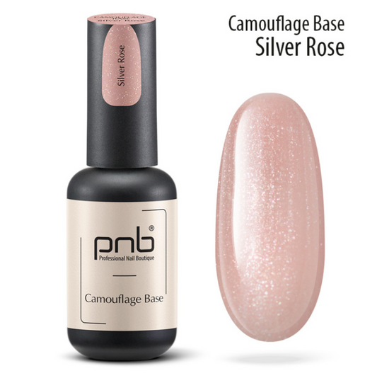 PNB UV/LED-Gummibasis Silver Rose