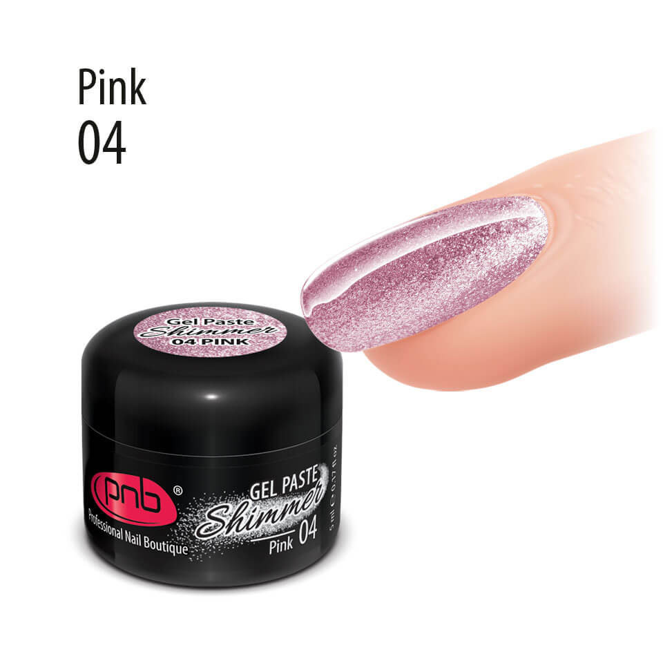 PNB UV/LED Shimmer Paste Rose