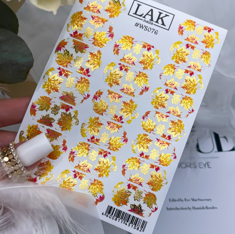 LAK NAILS Wraps #WS076