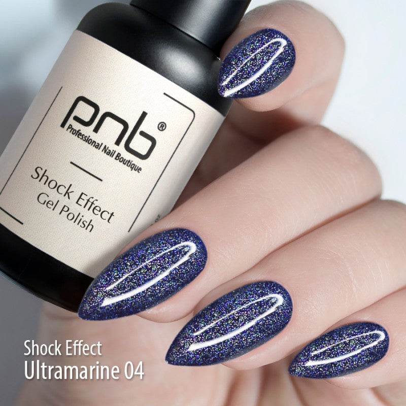 PNB UV/LED Polish gel SHOCK EFFECT 04 Ultramarine