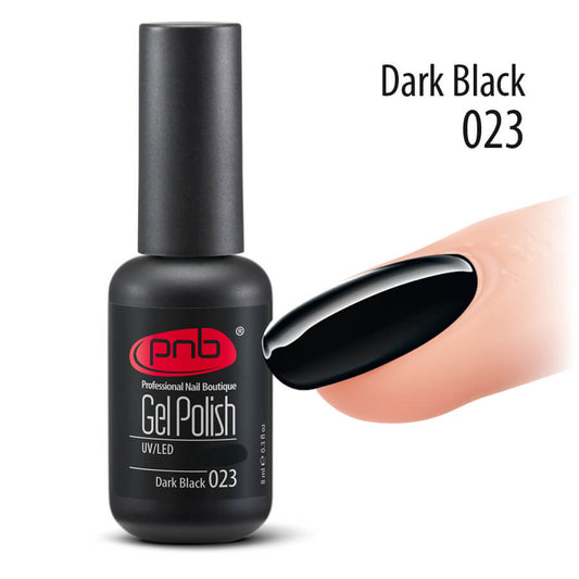 PNB UV/LED Polish gel 023 Dark Black