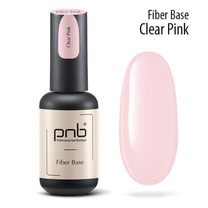 PNB UV/LED FIBER BASE CLEAR PINK