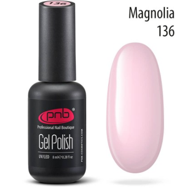 PNB UV/LED Polish gel 136 Magnolia