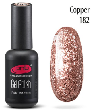 PNB UV/LED Gel Polish Copper 182