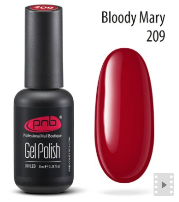 PNB UV/LED-LACKGEL 209 BLOODY MARY