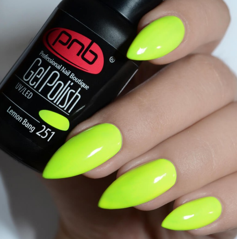 PNB UV/LED Polish gel 251 Lemon Bang