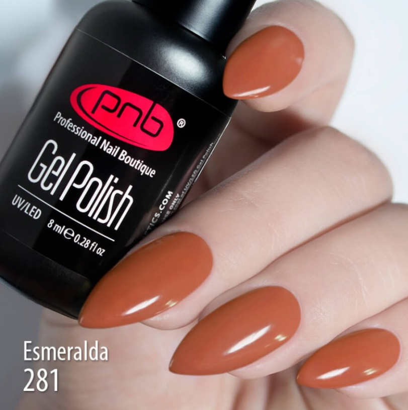 PNB UV/LED Polish gel 281 Esmeralda