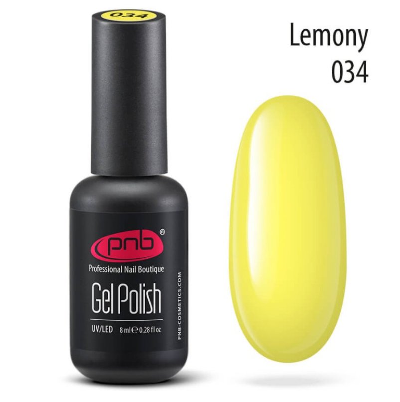 PNB UV/LED Polish gel 034 Lemony