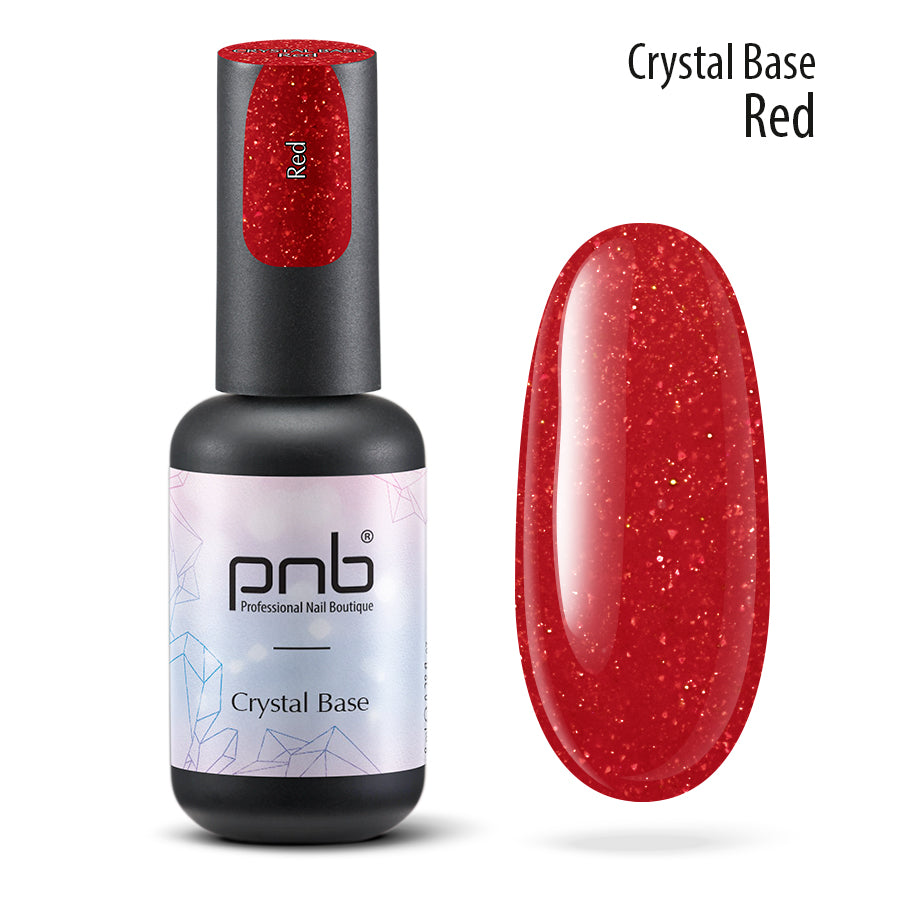 PNB UV/LED-KRISTALLBASIS ROT 8ML